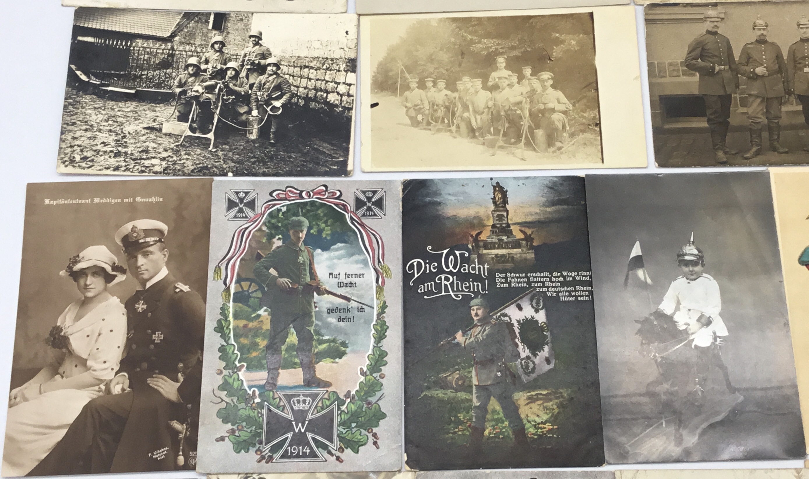 A good selection of WW1 German military postcards. To include: group shots and individual - Image 4 of 5