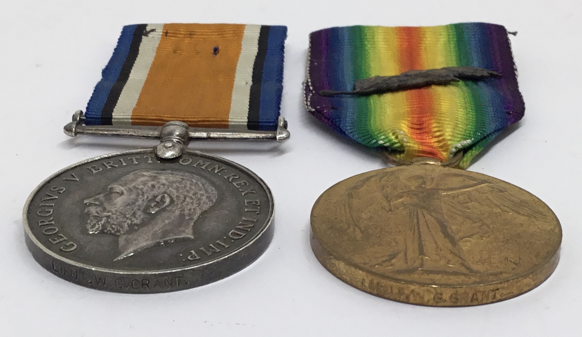 A WW1 Military Cross / Mentioned in Dispatches medal group, awarded to Lt W.G. Grant. To include: - Image 2 of 5