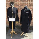 A selection of early 20th century Court and Military tunics, with accoutrements, once belonging to