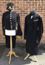 A selection of early 20th century Court and Military tunics, with accoutrements, once belonging to