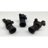 3 x Gamo air rifle optic sights - all in good used condition.