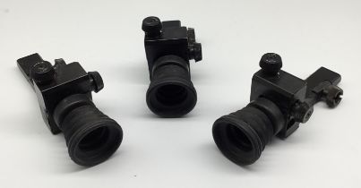 3 x Gamo air rifle optic sights - all in good used condition.