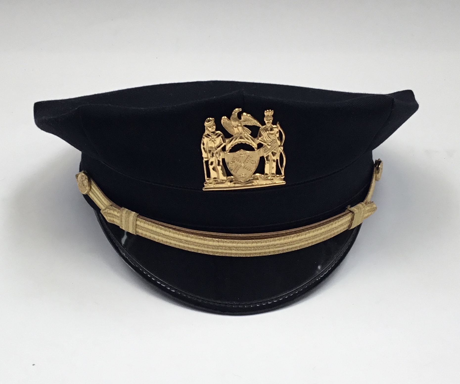 A selection of police and military headwear. To include: an Australian New South Wales Police bush - Image 5 of 6