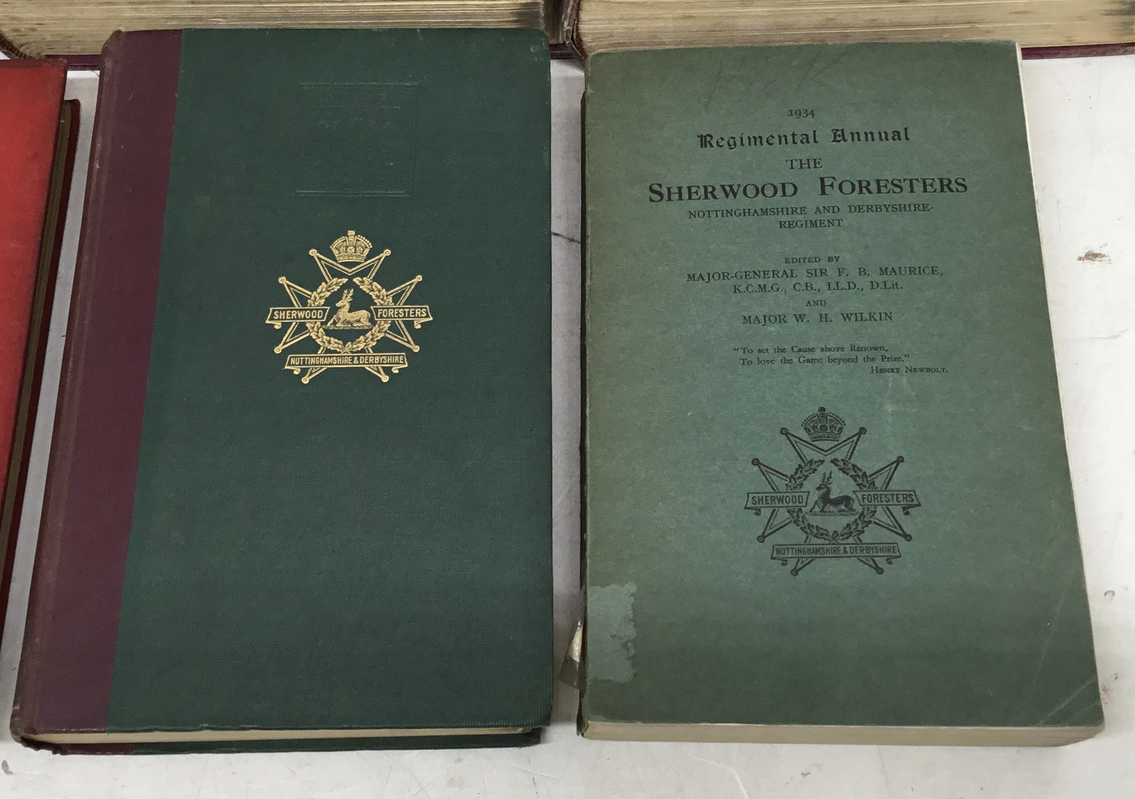 A good selection of East Midlands related military books, covering the Nottinghamshire and - Image 5 of 6