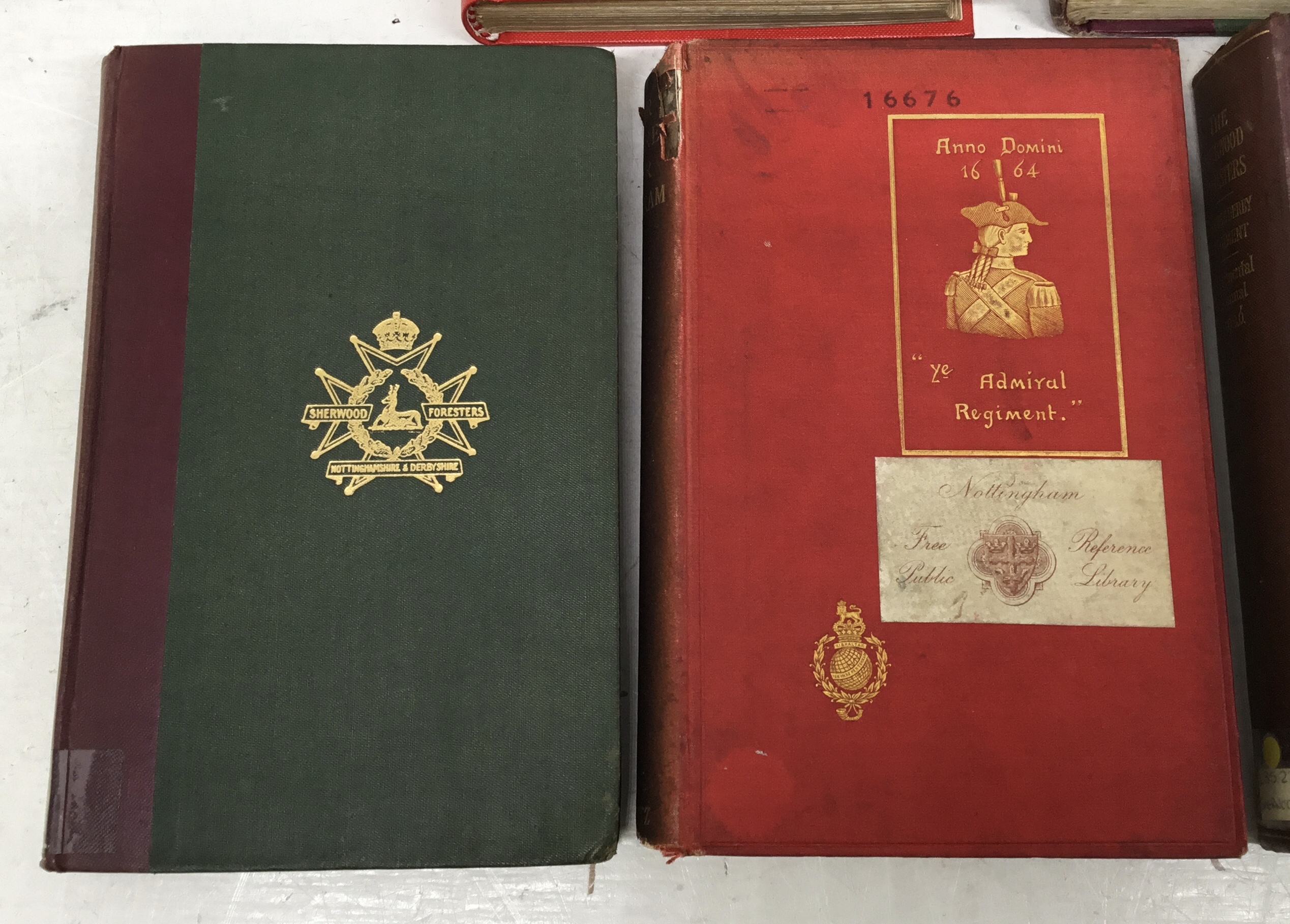 A good selection of East Midlands related military books, covering the Nottinghamshire and - Image 3 of 6