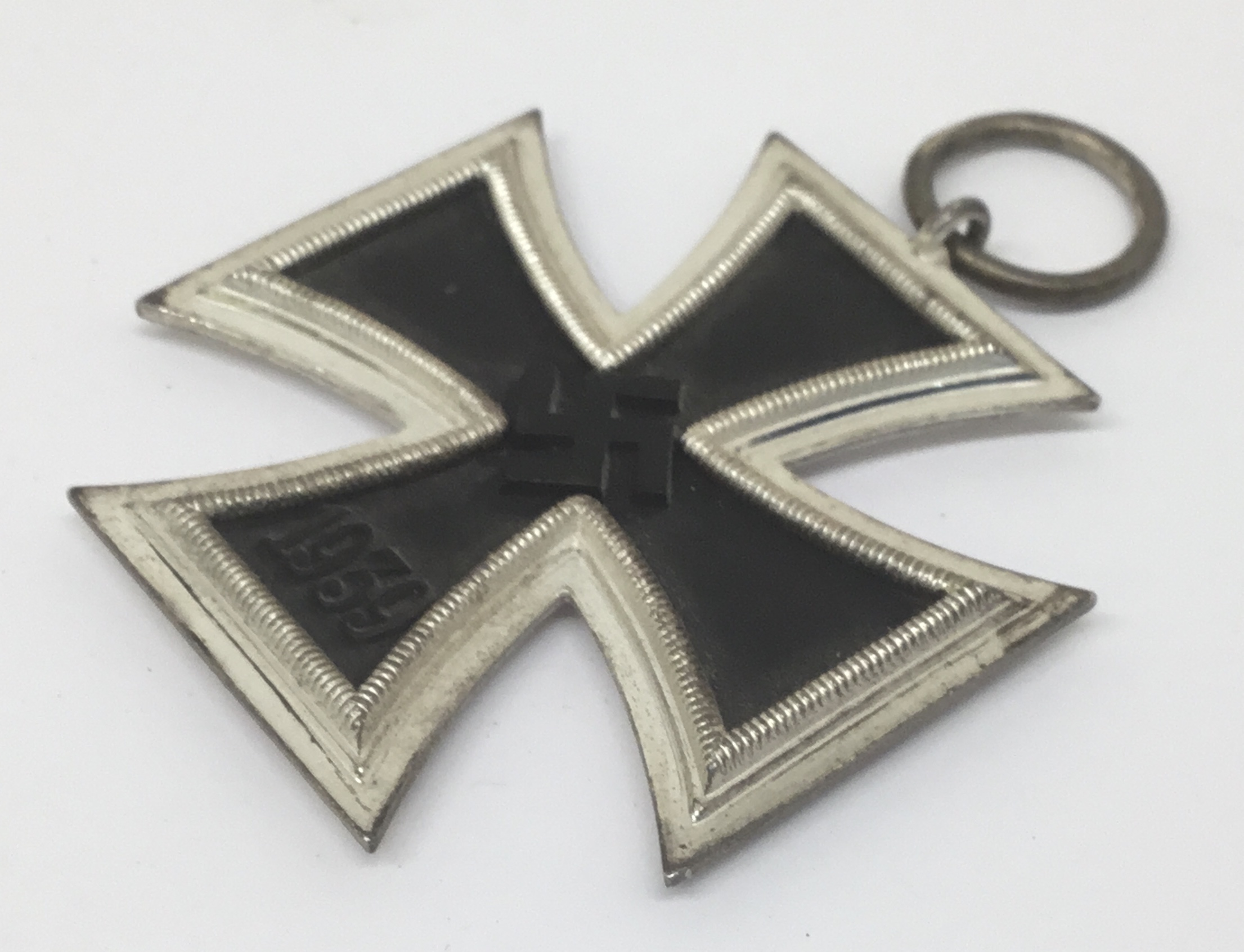A WW2 Iron Cross 2nd class, complete with ribbon and the remains of an original paper envelope. An - Image 3 of 6