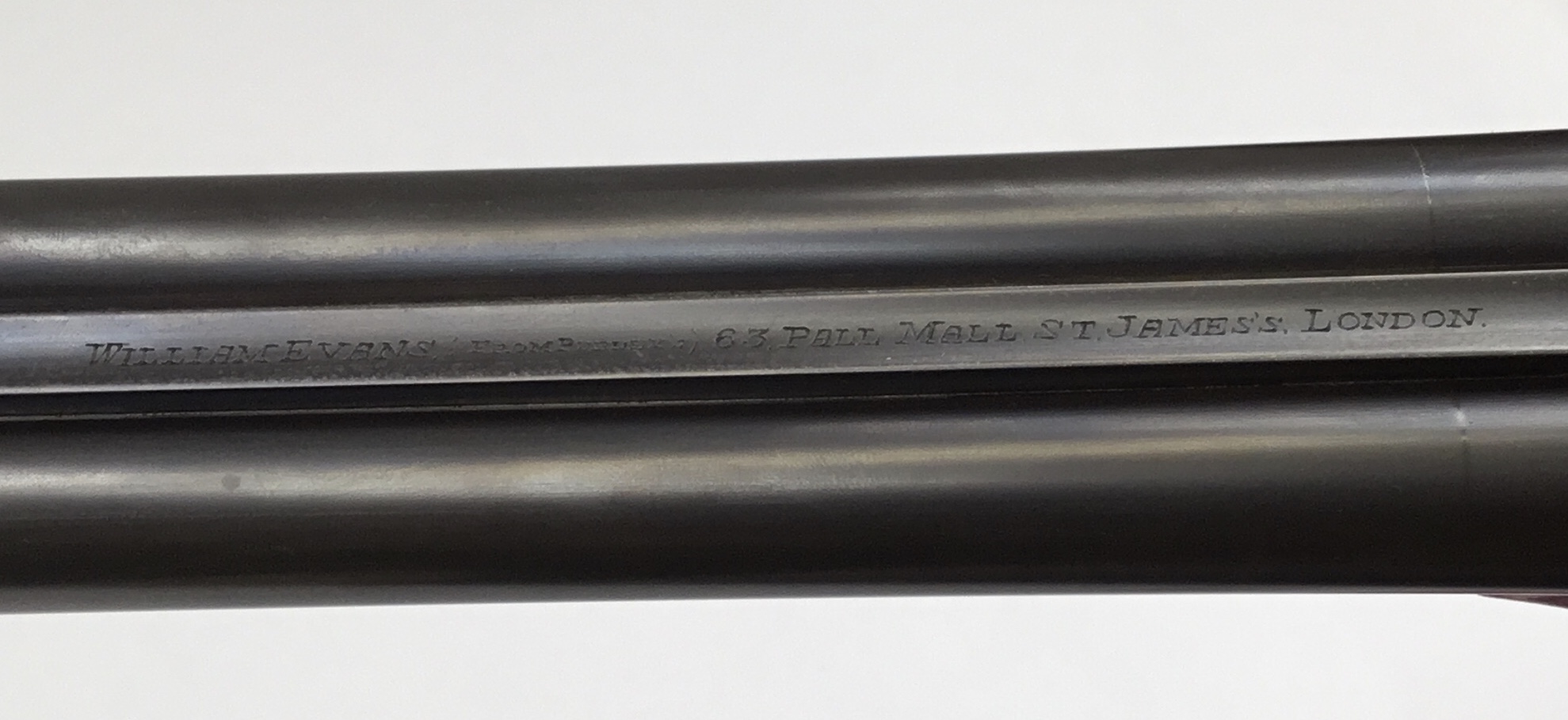 12 bore sbs hammerless ejector shotgun by William Evans, London No. 3608.  Sleeved 26" barrels - Image 4 of 5