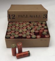 Collectors shotgun cartridges. 86xWilliam Evans (London) pre-war specially loaded “PALL MALL”
