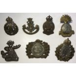 A selection of Canadian military cap badges for Royal Canadian Dental Corps, Princes Louise