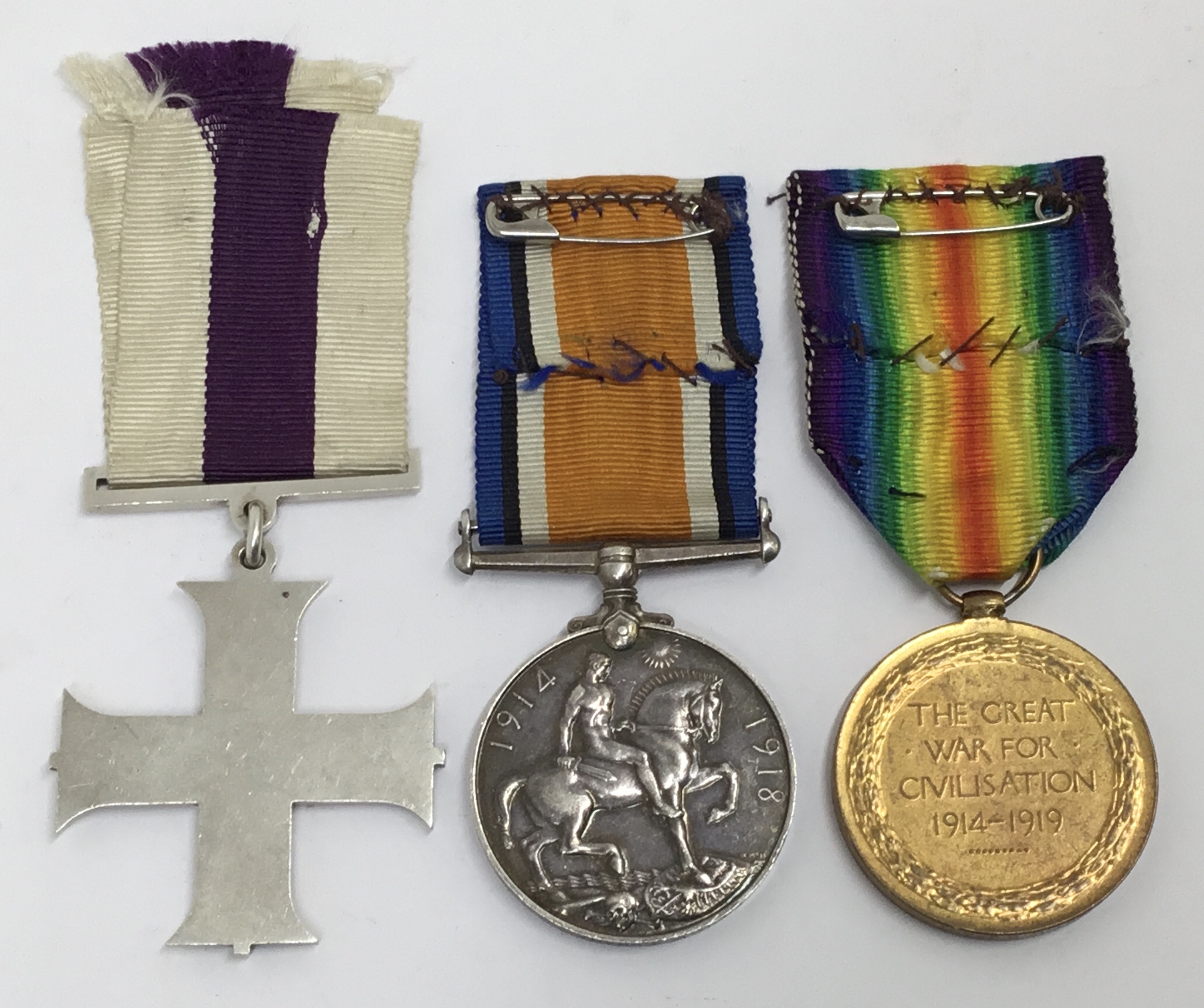 A WW1 Military Cross / Mentioned in Dispatches medal group, awarded to Lt W.G. Grant. To include: - Image 5 of 5