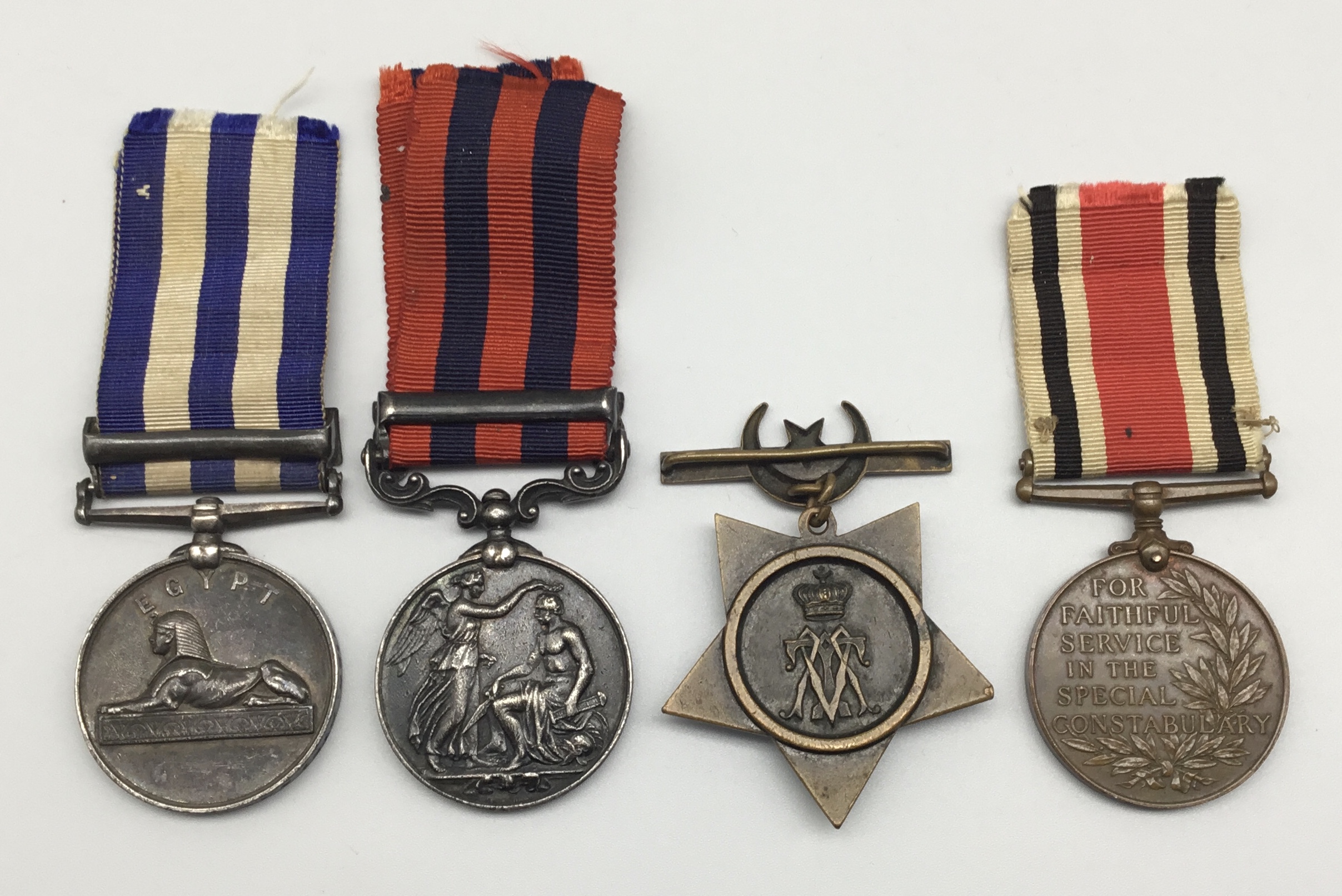 A good Victorian campaign / Special Constabulary medal group, awarded to 1120 Pte John Saxe of the - Bild 7 aus 11