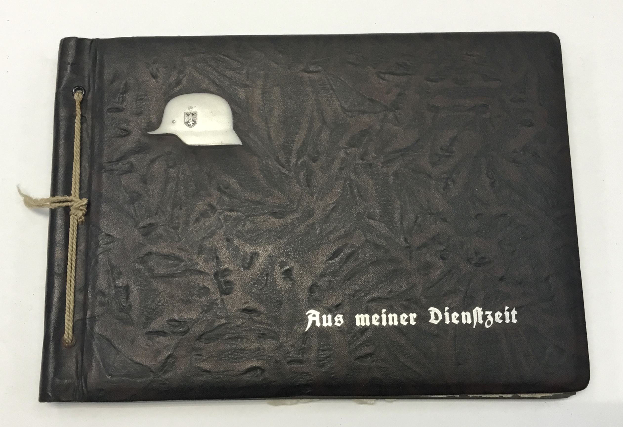 An interesting, and likely quite scarce, WW2 German propaganda photograph album, taken in occupied