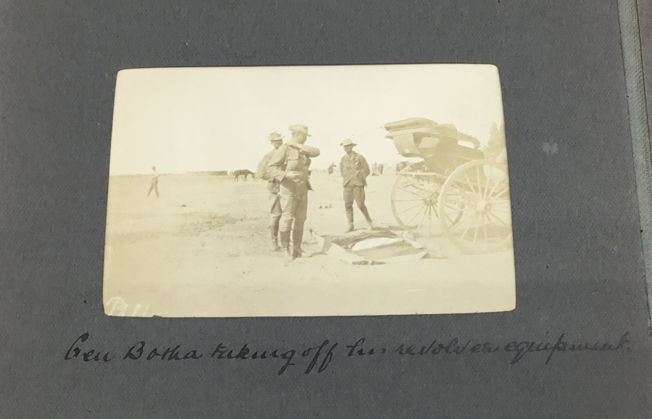 A fascinating and scarce early 20th century Boer War era photograph album, and diary, once belong to - Image 15 of 19