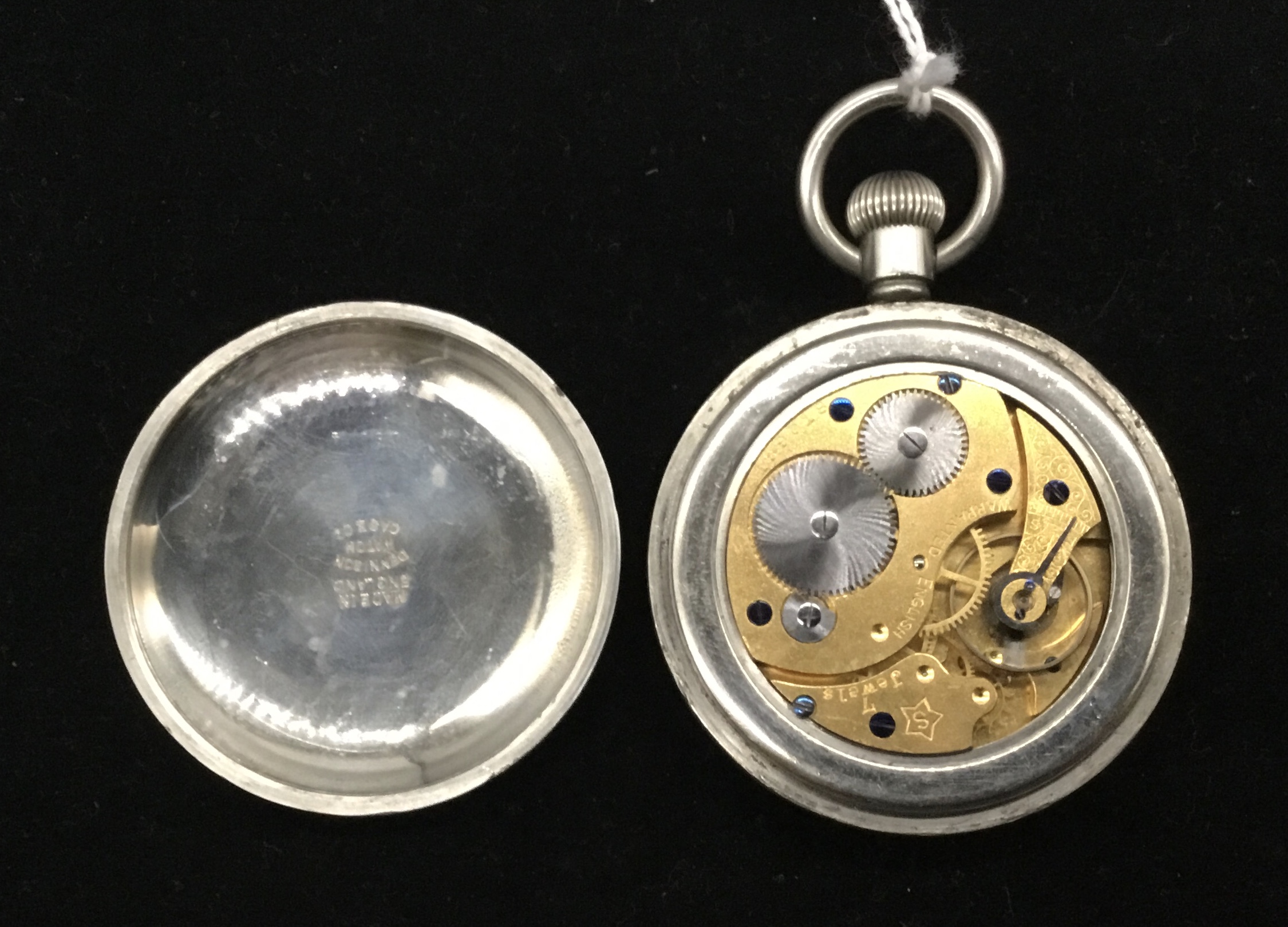 British military pocket watch by H.Williamson Limited. Marked “PW’ and a broad arrow to the back - Image 4 of 4