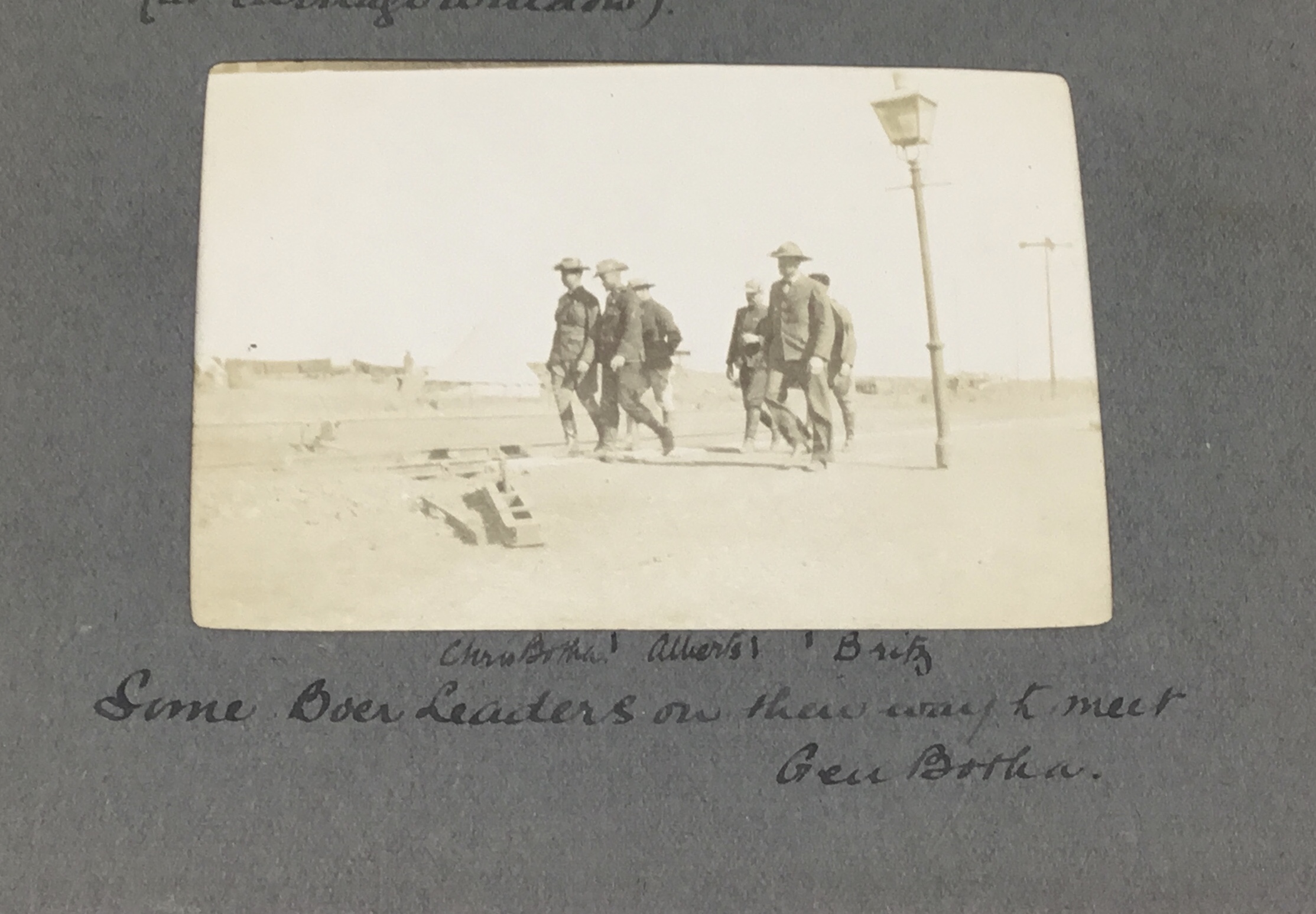 A fascinating and scarce early 20th century Boer War era photograph album, and diary, once belong to - Image 16 of 19