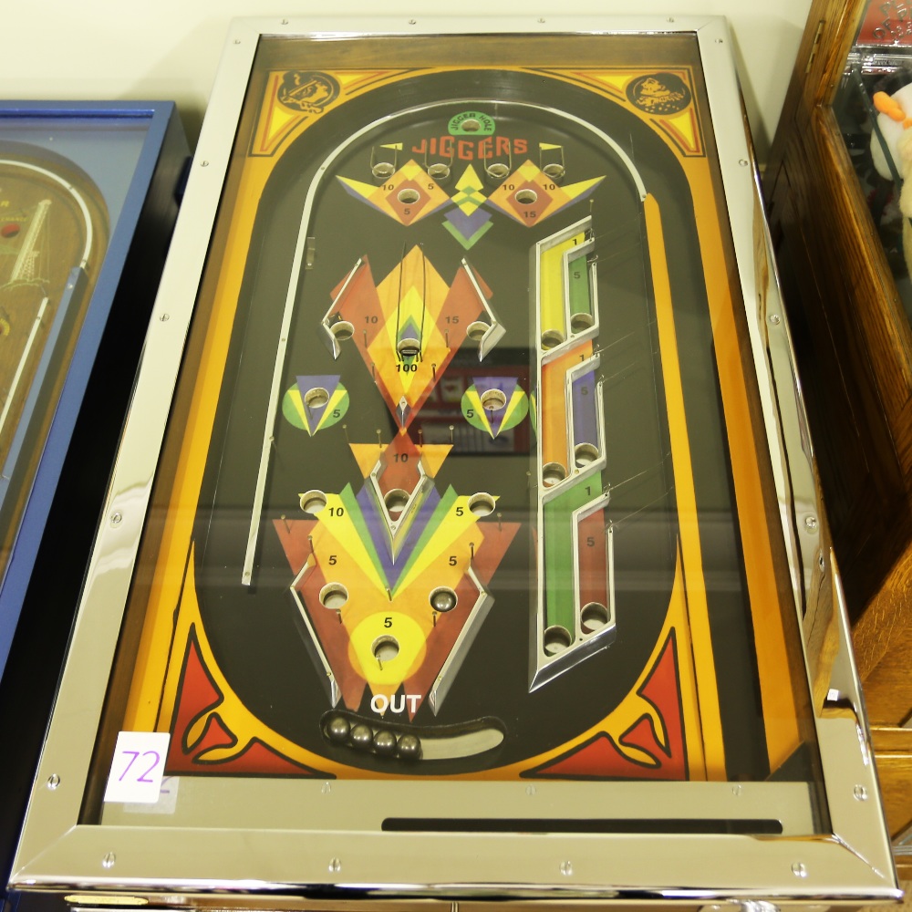 Genco Manufacturing Company Jiggers Pinball 1932. First released by Genco Manufacturing of Chicago - Image 2 of 8
