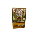 Gunter Wulfe Duo-Mat 1956 Roulette Machine. This wall mounted Roulette was made in Berlin, West