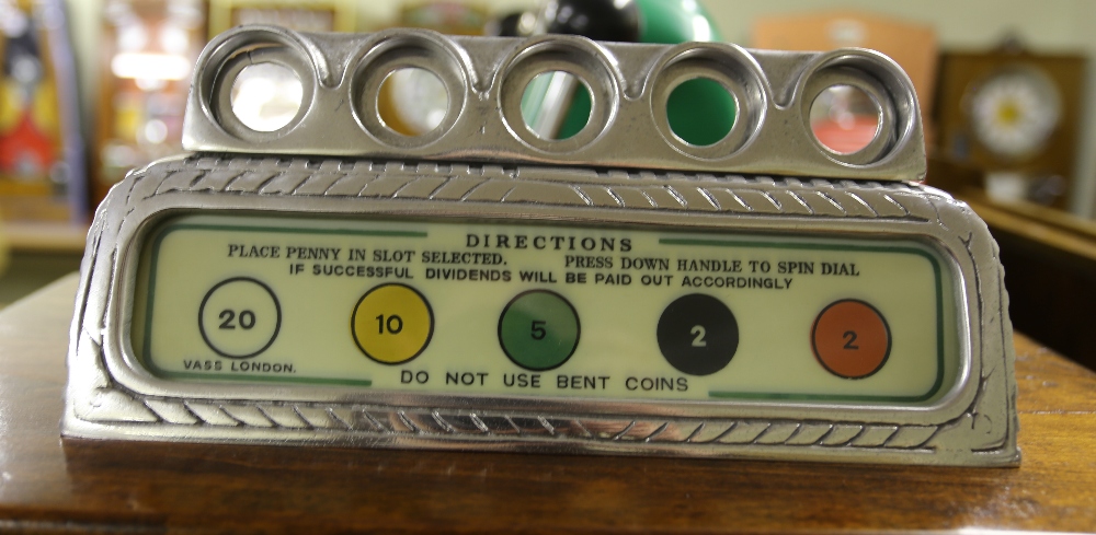 Vass Caile Roulette Wheel Betting Machine. Manufactured by Vass of London. Measuring approx. 16.5" - Image 2 of 7