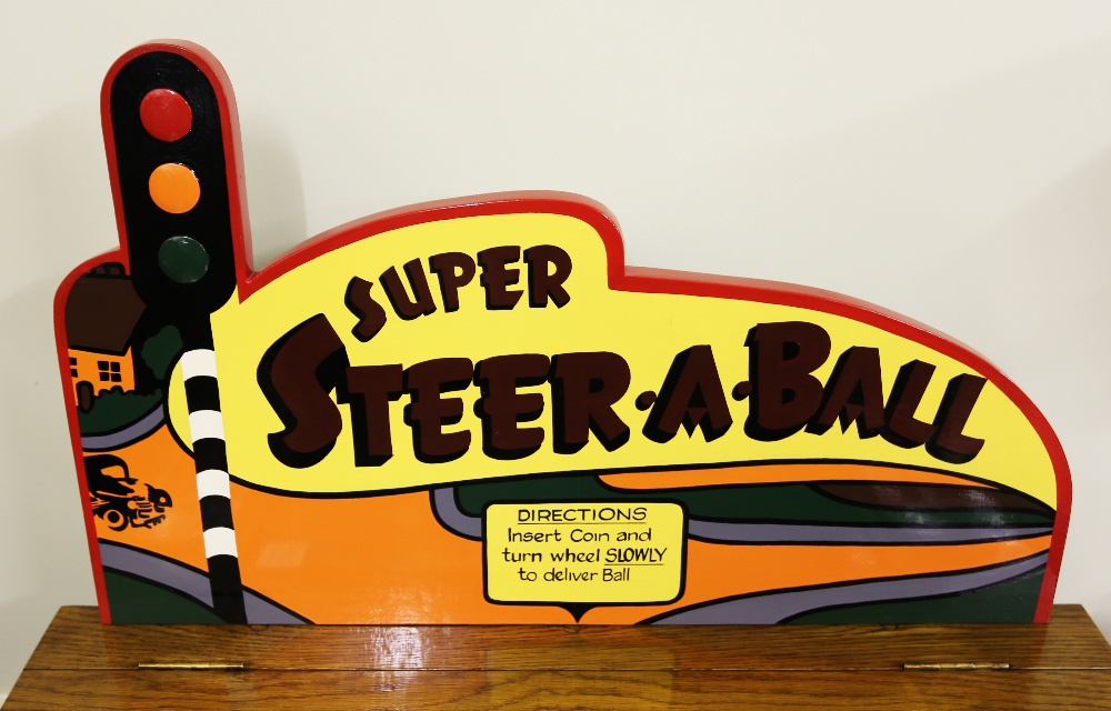 Pee Jay Manufacturing Company Steer-a-Ball 1950 Ball Steering Skill Game. The Steer-a-Ball was - Bild 2 aus 6