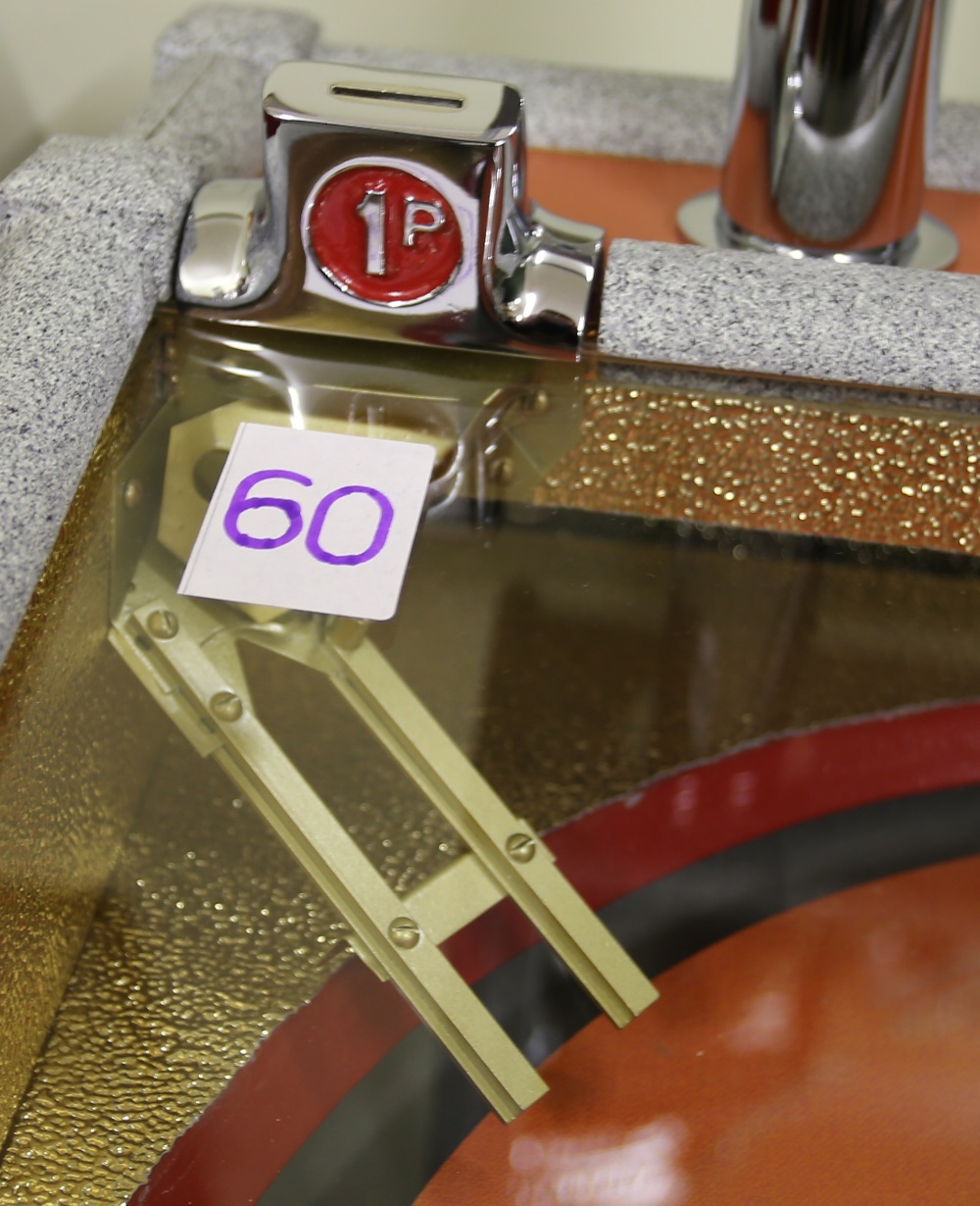 Bryans Works Penny Go Round 1968 Circular Coin Pusher Machine. The Penny-Go-Round is a rare and - Image 5 of 8