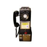 An Automatic Electric Company Coin Operated Telephone. Code Number LPC-89-55. Made in America, North