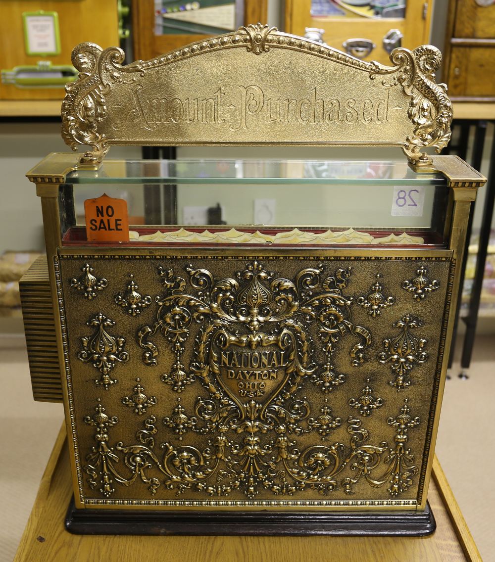 National Cash Register Company, Dayton, Ohio, USA. Factory Number 542164. Size 36 1/4. Made for - Image 4 of 4