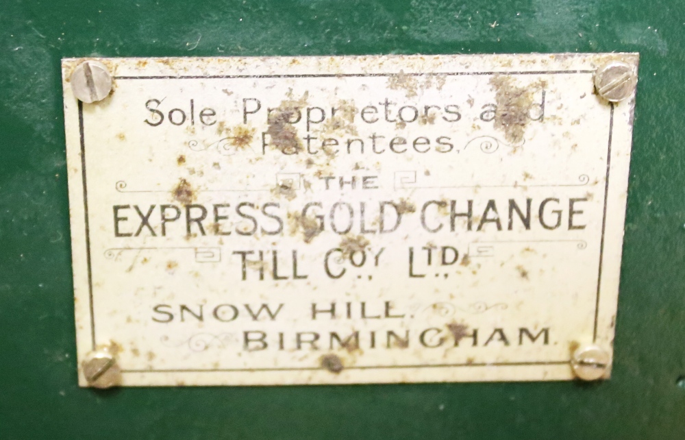 Express Gold Changer Gold Sovereign Change Machine 1901. This is possibly one of the earlier - Image 5 of 6