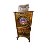 Mills Novelty Company Dewey 1898 Floor Roulette Machine. The oldest example of any machine within