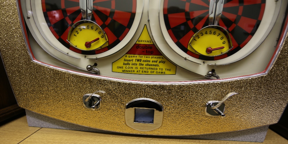 Bryans Works Double Top 1970 2 Player Ball Catch Machine. The Double Top is an unusual and unique - Image 3 of 4
