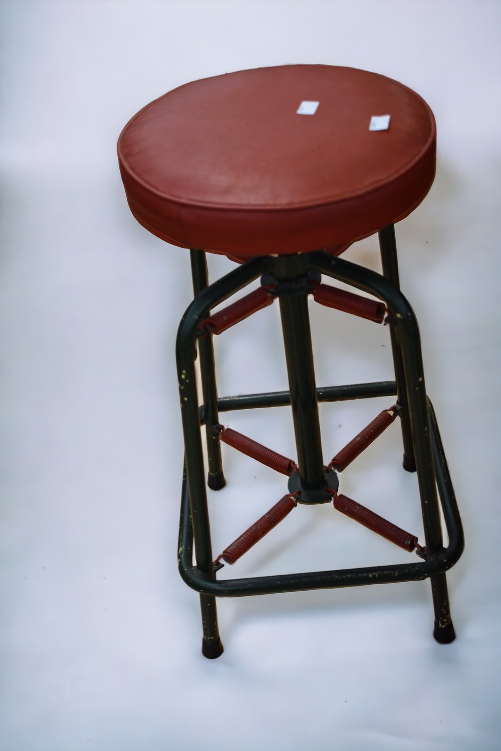 A BEP industrial swivel stool