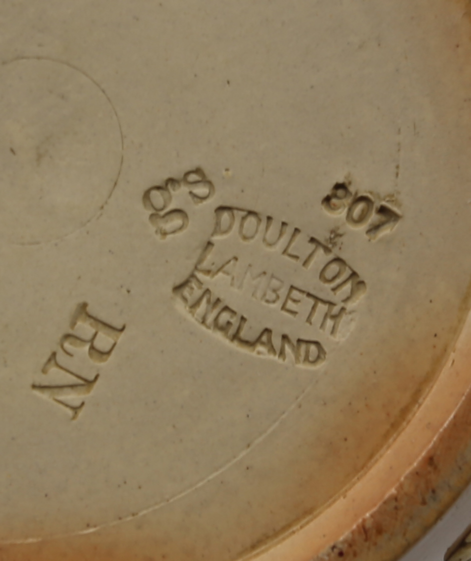 A novelty Jones Mc Duffee & Stratton Co pottery calendar with transfer printed George Stephenson's - Bild 4 aus 6