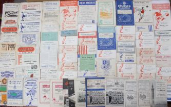 Football: A collection of assorted football programmes, dated 1955 to include Rotherham United