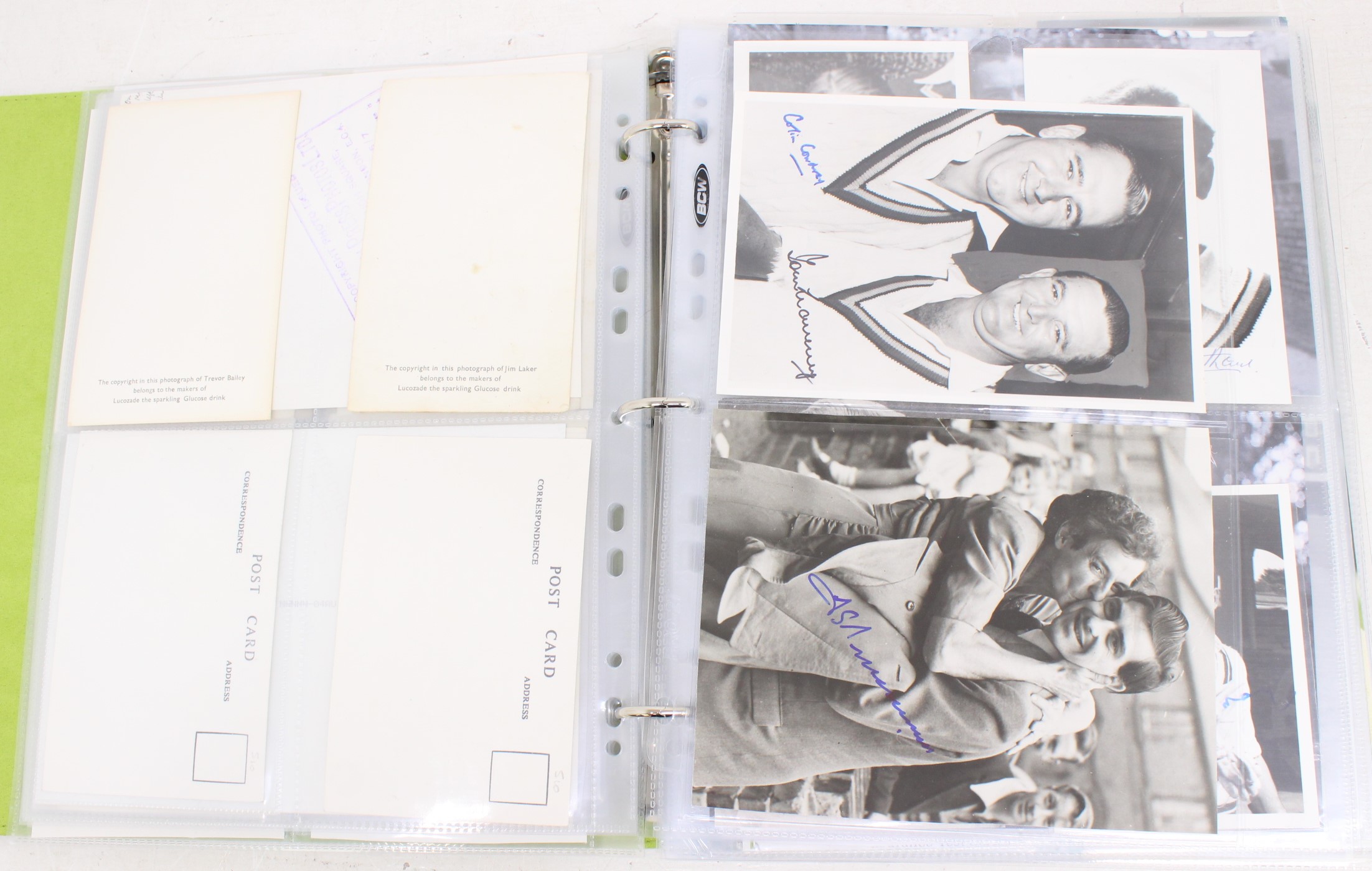 Cricket: One album of assorted cricket autographs, dating from the 1930s to modern day. Over 200 - Image 15 of 65