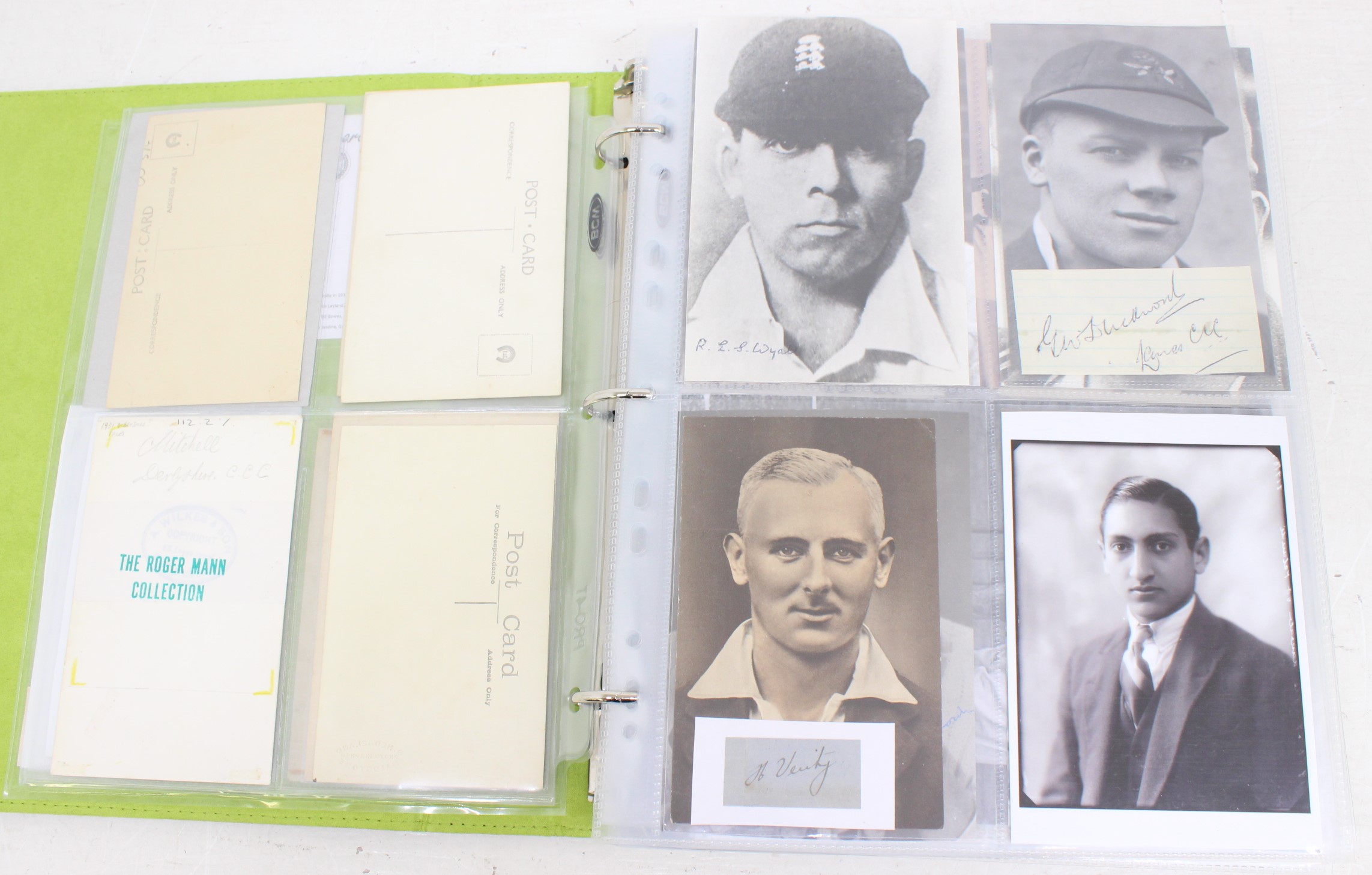 Cricket: One album of assorted cricket autographs, dating from the 1930s to modern day. Over 200 - Image 5 of 65