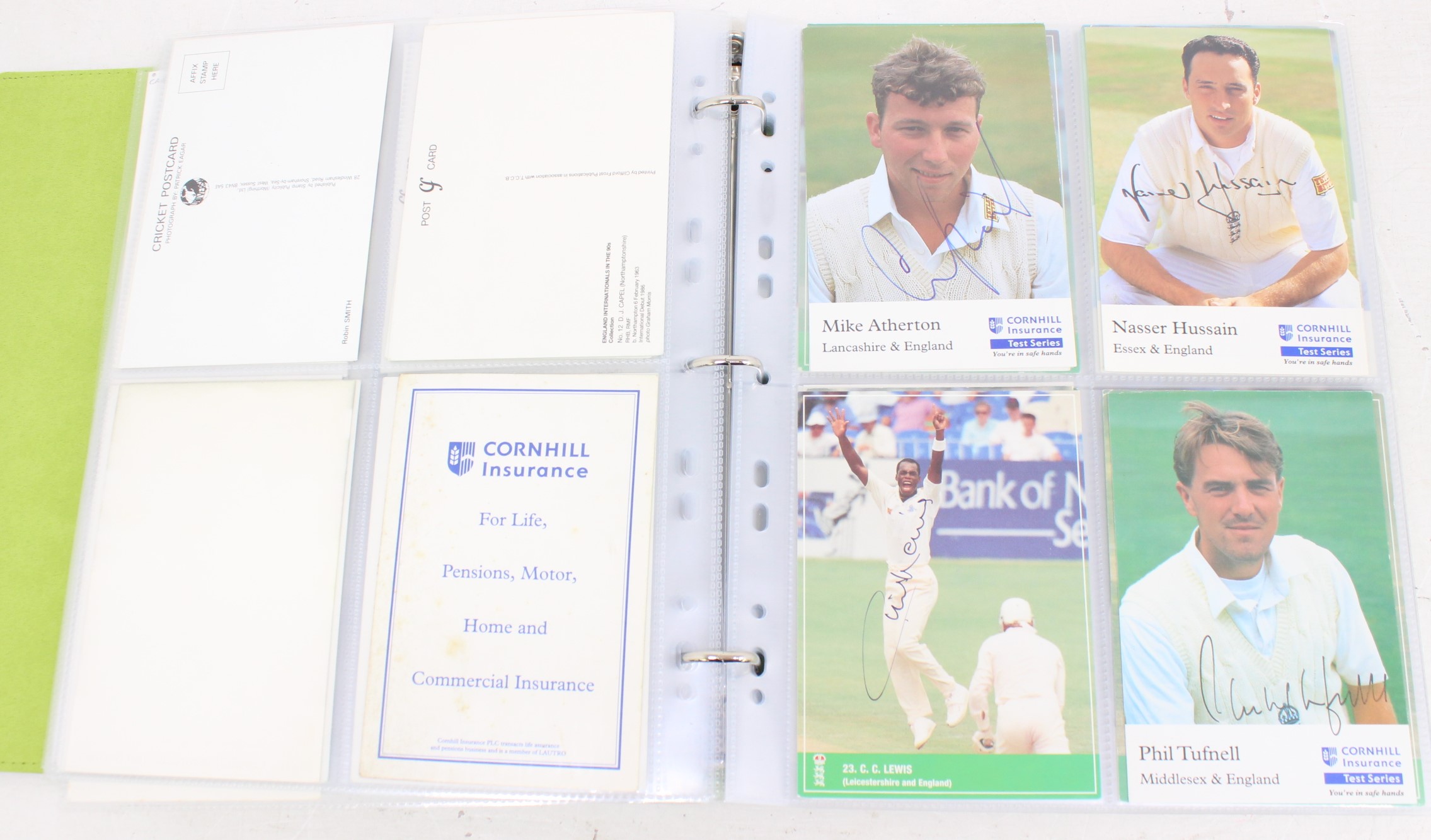 Cricket: One album of assorted cricket autographs, dating from the 1930s to modern day. Over 200 - Image 41 of 65