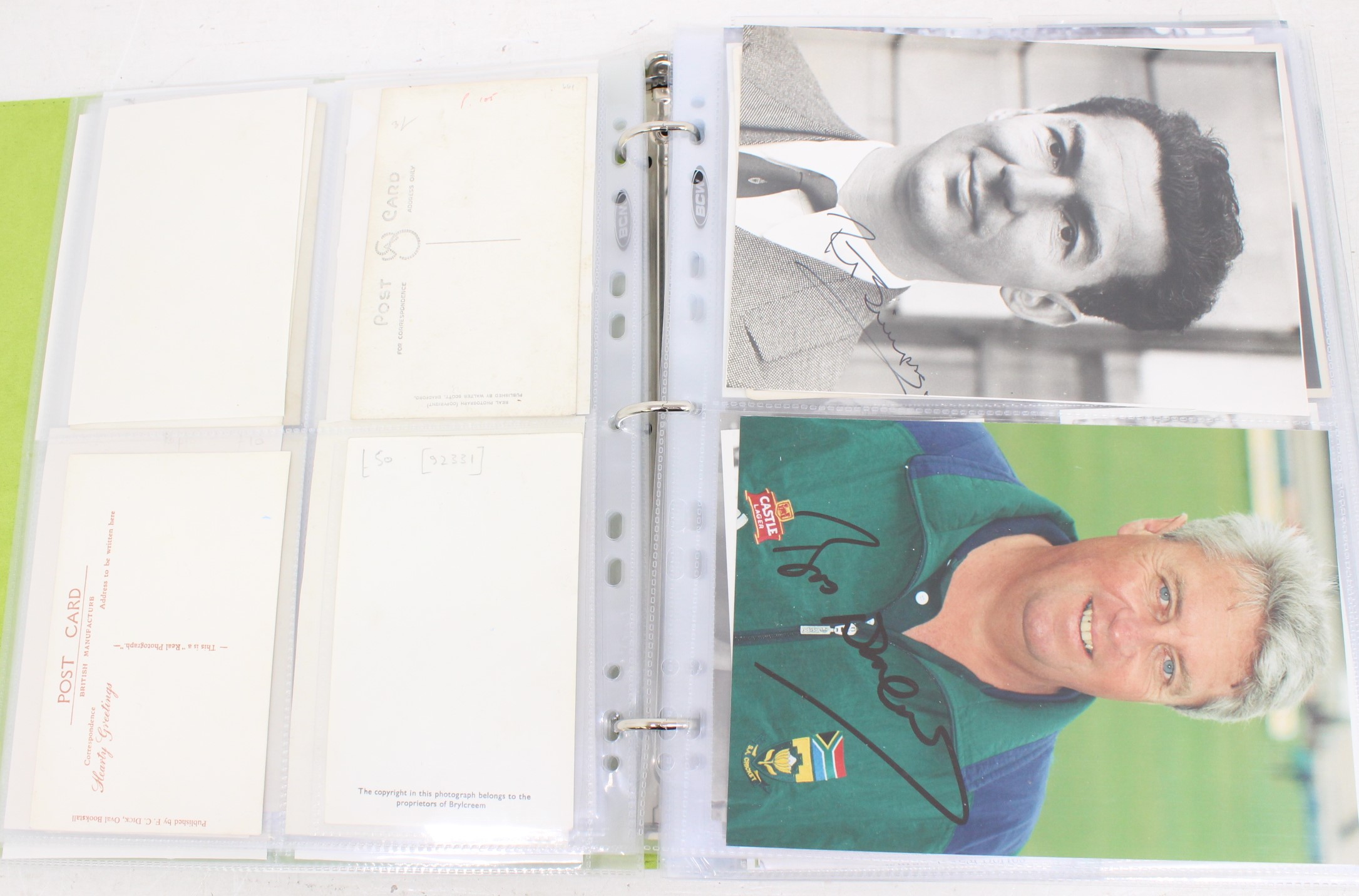 Cricket: One album of assorted cricket autographs, dating from the 1930s to modern day. Over 200 - Image 13 of 65