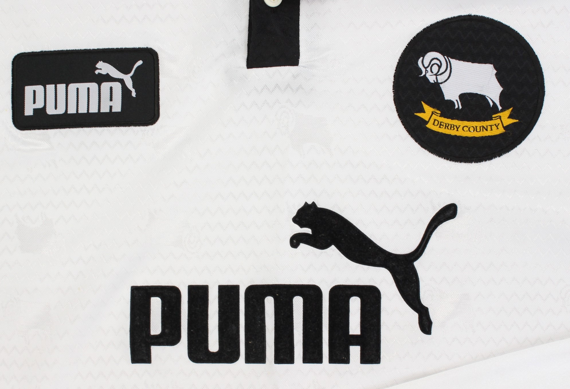 Derby County: A collection of four Derby County home football shirts to comprise: signed 1999-2000 - Image 5 of 5