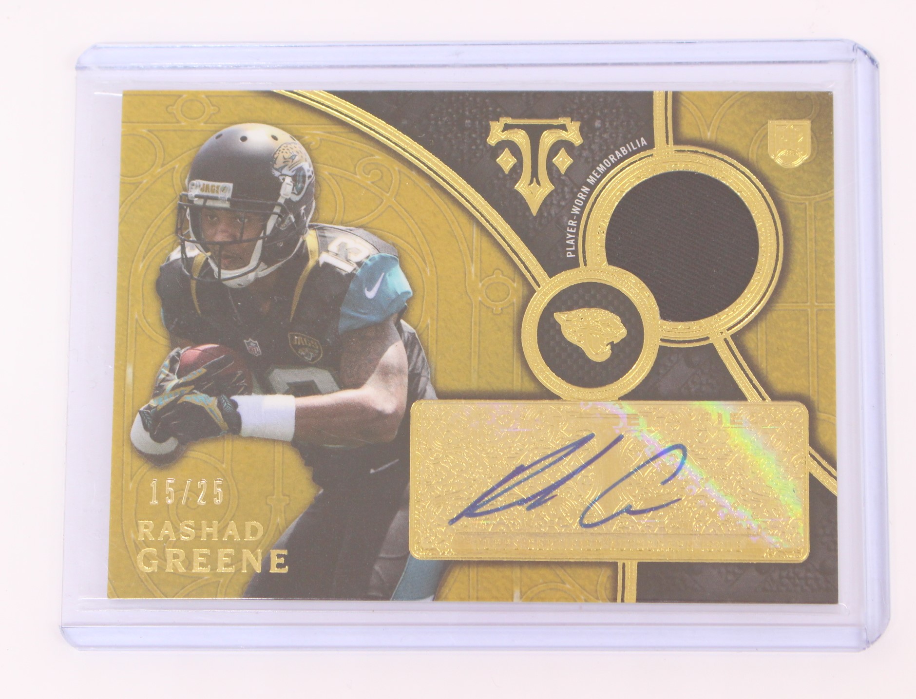 Sporting: A collection of sporting memorabilia to include: Rashad Greene signed Triple Threads - Bild 4 aus 5