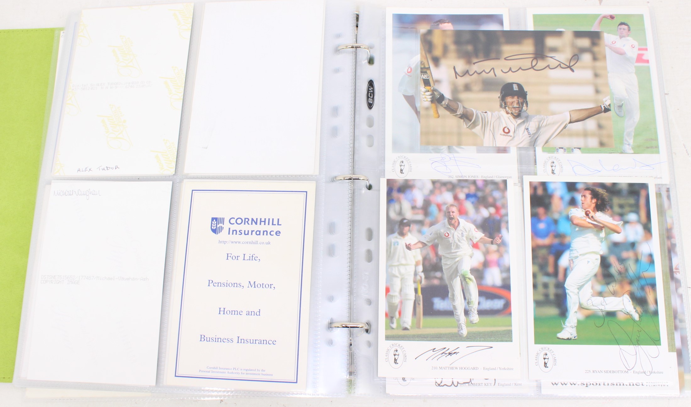 Cricket: One album of assorted cricket autographs, dating from the 1930s to modern day. Over 200 - Image 49 of 65