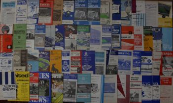 Football: A collection of assorted Birmingham City home and away football programmes dating from the