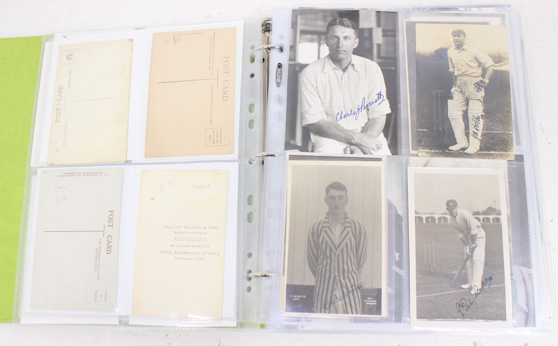 Cricket: One album of assorted cricket autographs, dating from the 1930s to modern day. Over 200 - Image 9 of 65