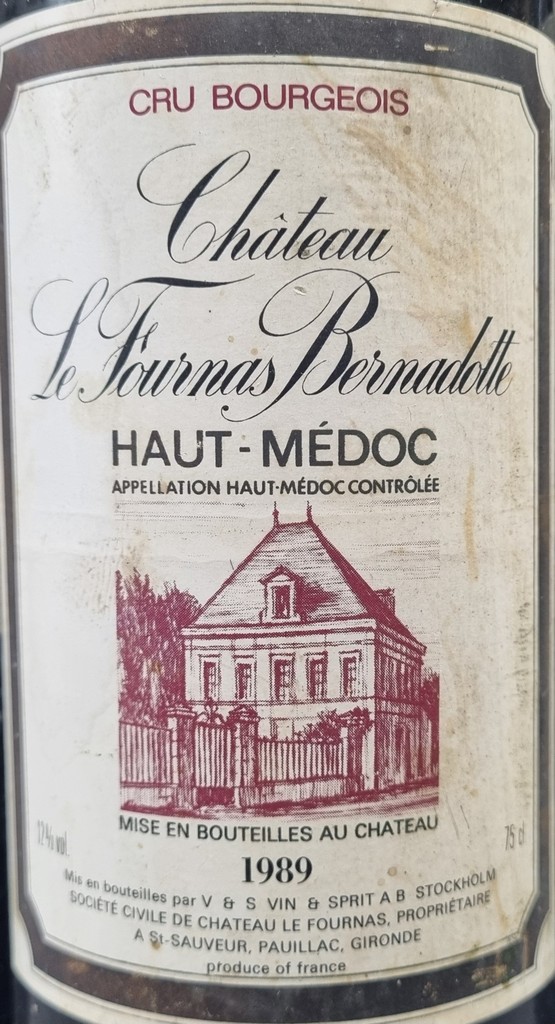 5 Bottles Chateau Fournas Bernadotte to include 4 Bottles Chateau Fournas Bernadotte 1990- Haut - Image 2 of 3