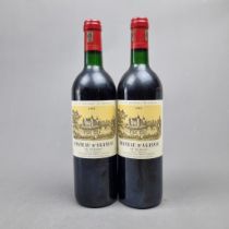 2 Bottles Chateau d'Agassac-1995 Cru Bourgeois – Haut Medoc