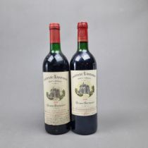 2 Bottles Chateau Lanessan to include: Chateau Lanessan 2000 Haut-Medoc, Chateau Lanessan 1989