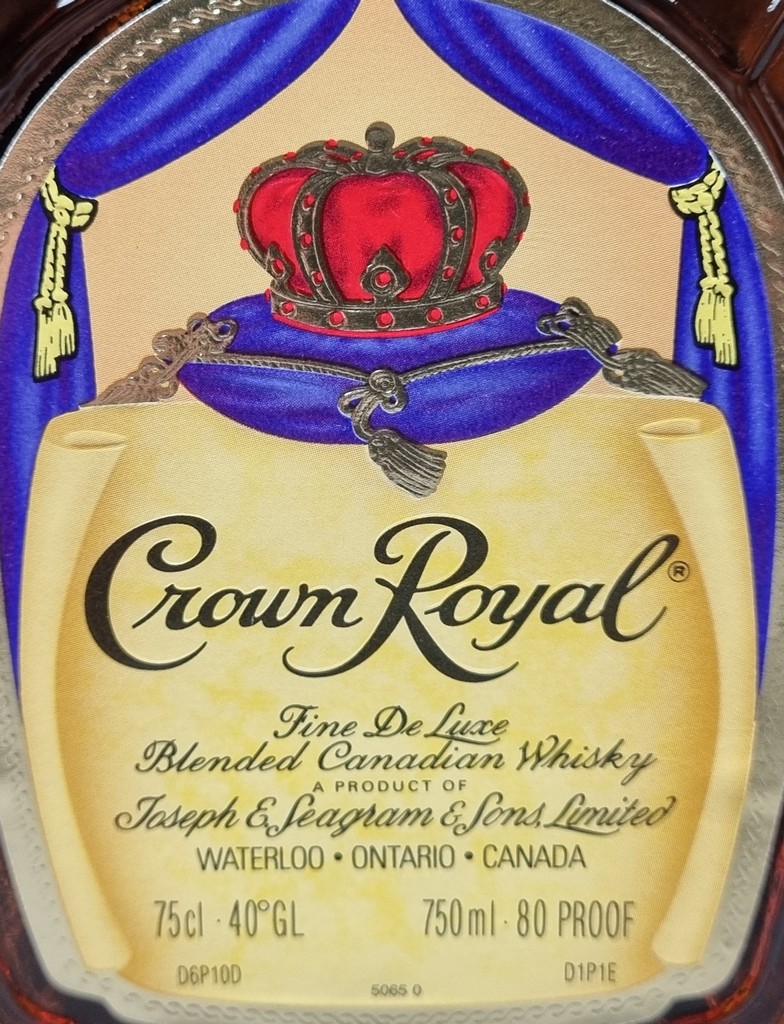 2 Bottles North American Whiskey to include: Crown Royal Canadian Whiskey Jack Daniels Old No7 - Image 2 of 3