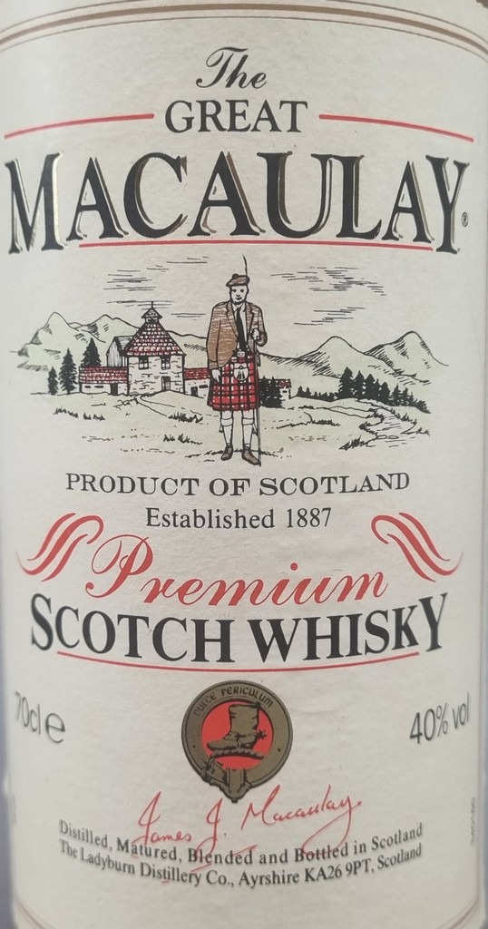 Great Macaulay / Ladyburn Premium Scotch Whisky - Image 2 of 3
