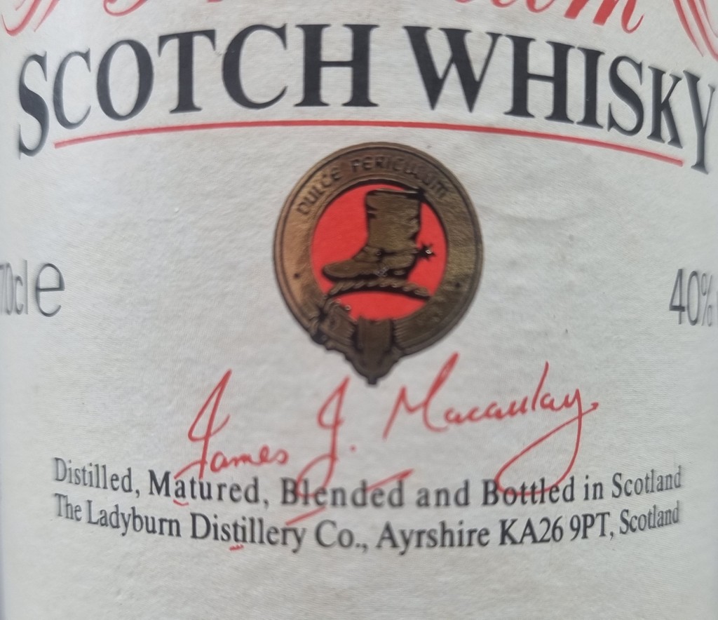 Great Macaulay / Ladyburn Premium Scotch Whisky - Image 3 of 3