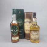 2 Bottles of 12 Year Old Whisky to include: Glen Ord 12 Year Old 1990's and Glenturret 12 Year Old