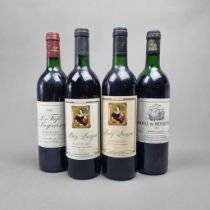 4 Bottles Saint Julien to include: Amiral De Beychevelle – Saint Julien  - 1990, 2 Bottles Lady