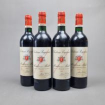4 Bottles Chateau Poujeaux – 1995 Moulis Medoc